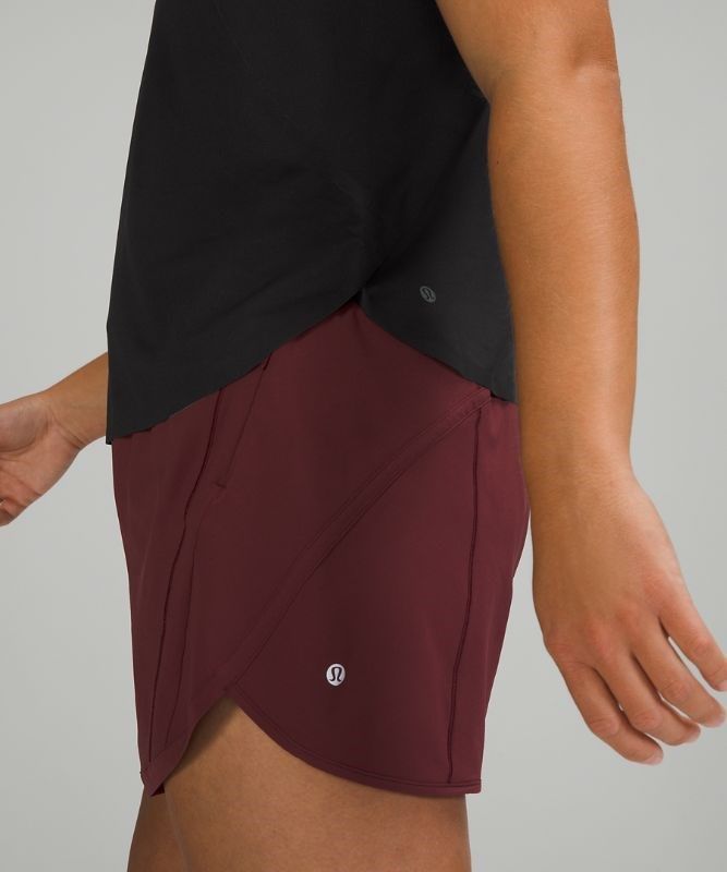 Lululemon Lightweight Run Kit Tank Top Blast Dam Svarta | OMVC-59840