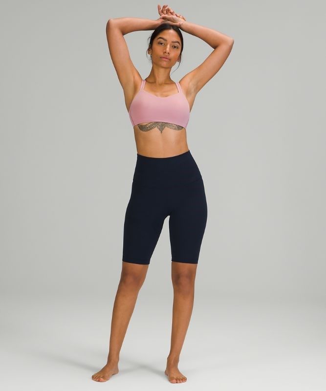 Lululemon Like a Cloud Bra Light Support Sport BH Dam Rosa Grå Bruna | QUOR-76902