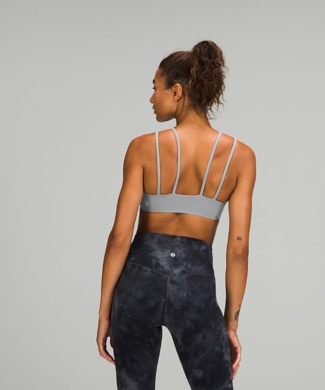 Lululemon Like a Cloud Bra Light Support Sport BH Dam Grå | OAWC-48207