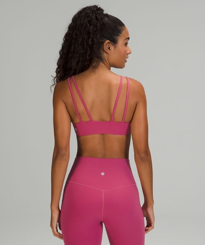 Lululemon Like a Cloud Bra Light Support Sport BH Dam Rosa | IFBY-50391