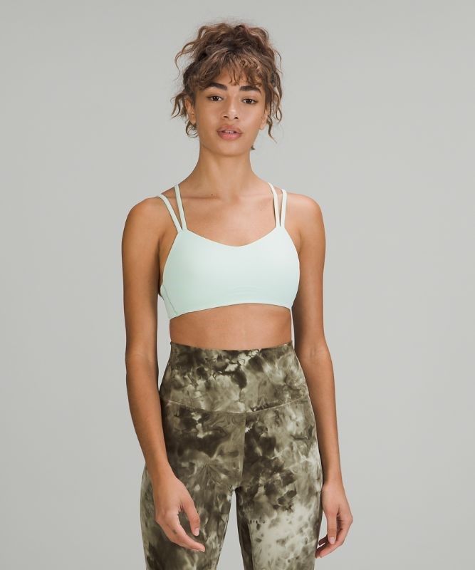 Lululemon Like a Cloud Bra Light Support Sport BH Dam Mintgröna | CQEV-76059