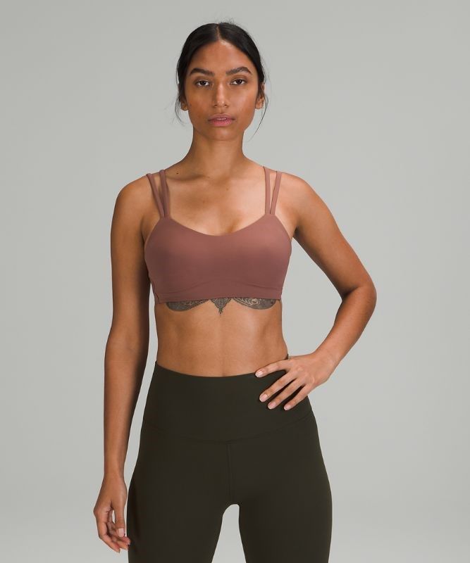 Lululemon Like a Cloud Bra Light Support Sport BH Dam Smoky Topaz | BUJQ-05697