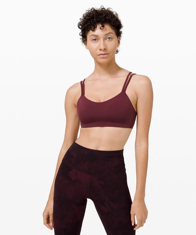 Lululemon Like a Cloud Bra Light Support Sport BH Dam Cassis | SXUE-84365