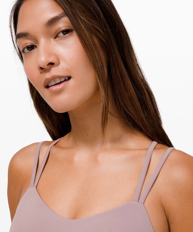 Lululemon Like a Cloud Long-Line Bra B/C Sport BH Dam Lila | HQFK-68709