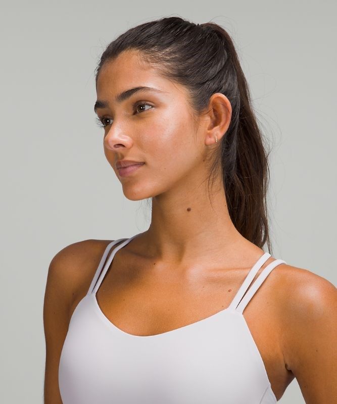 Lululemon Like a Cloud Long-Line Bra B/C Sport BH Dam Chrome | EATN-39187