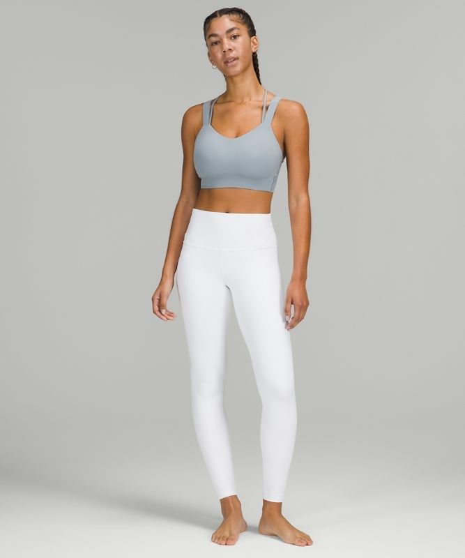Lululemon Like a Cloud Longline Bra Light Support Sport BH Dam Chambray | HXUW-78463