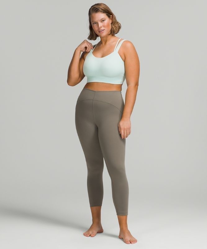 Lululemon Like a Cloud Longline Bra Light Support Sport BH Dam Mintgröna | DMQZ-16439