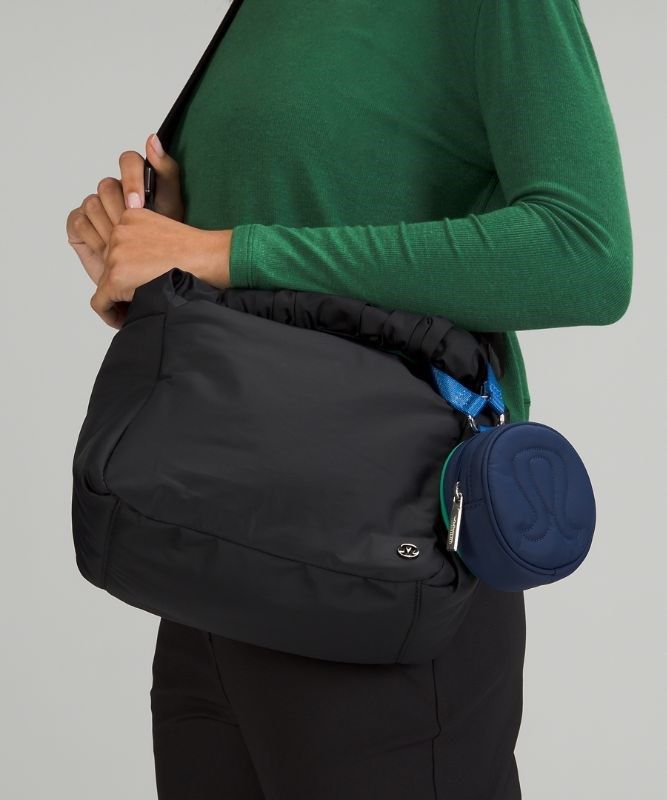 Lululemon Logo Coin Pouch Väskor Accessories Turkos Blå | EQYB-10792