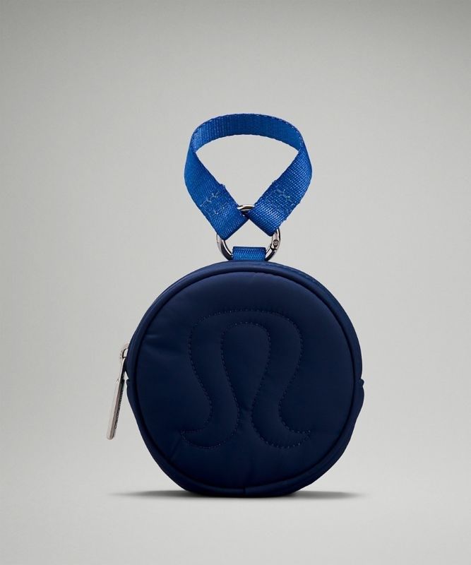 Lululemon Logo Coin Pouch Väskor Accessories Turkos Blå | EQYB-10792
