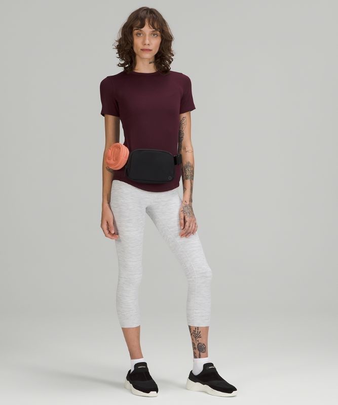 Lululemon Logo Coin Pouch Väskor Accessories Rosa | AHIW-06472