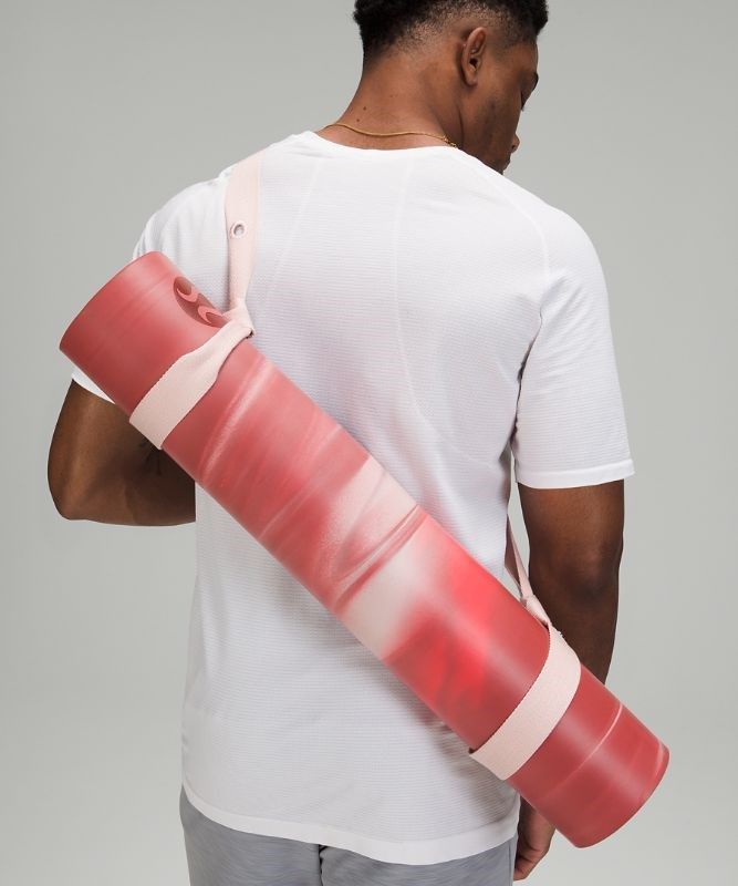 Lululemon Loop It Up Mat Strap Cotton Utrustning Accessories Rosa Vita | OLFG-56714