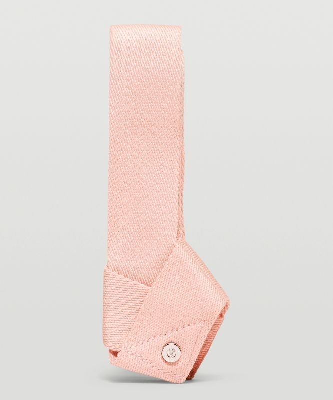 Lululemon Loop It Up Mat Strap Cotton Utrustning Accessories Rosa Vita | OLFG-56714