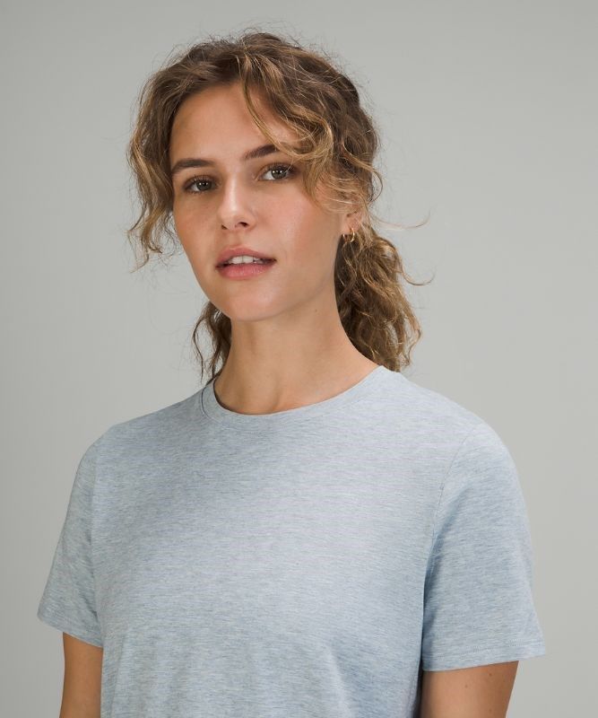 Lululemon Love Crew Blast Dam Heathered Chambray | AINX-89235
