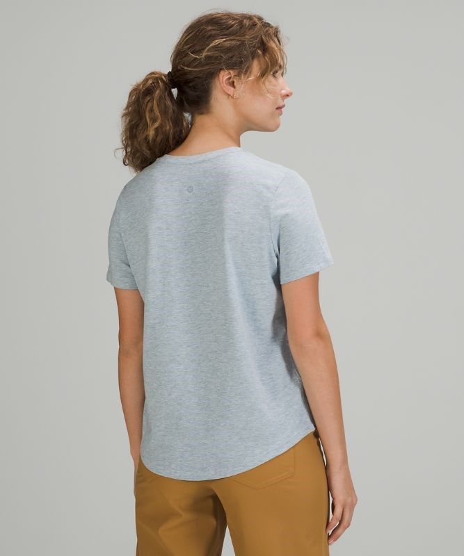 Lululemon Love Crew Blast Dam Heathered Chambray | AINX-89235