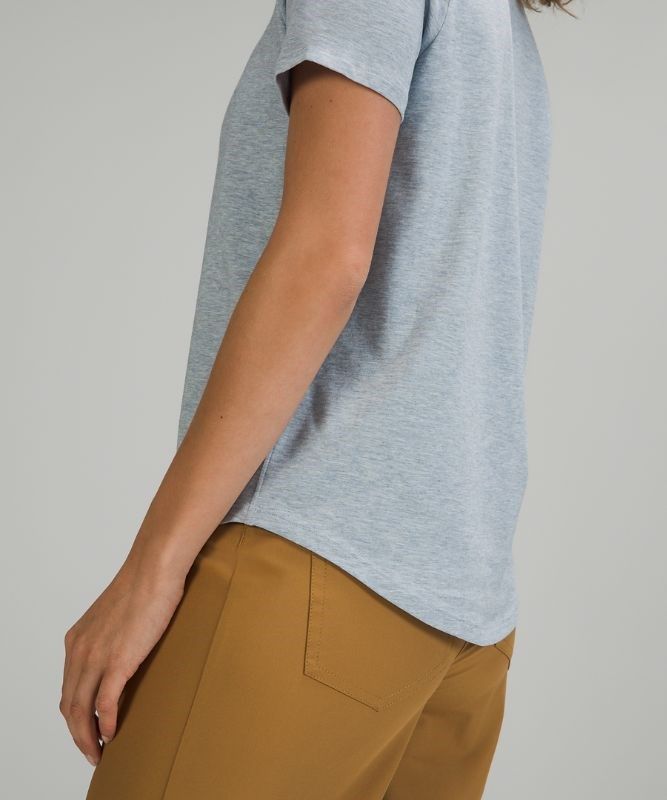 Lululemon Love Crew Blast Dam Heathered Chambray | AINX-89235