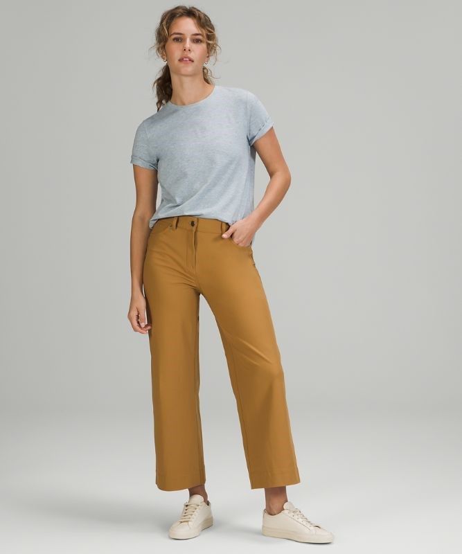 Lululemon Love Crew Blast Dam Heathered Chambray | AINX-89235