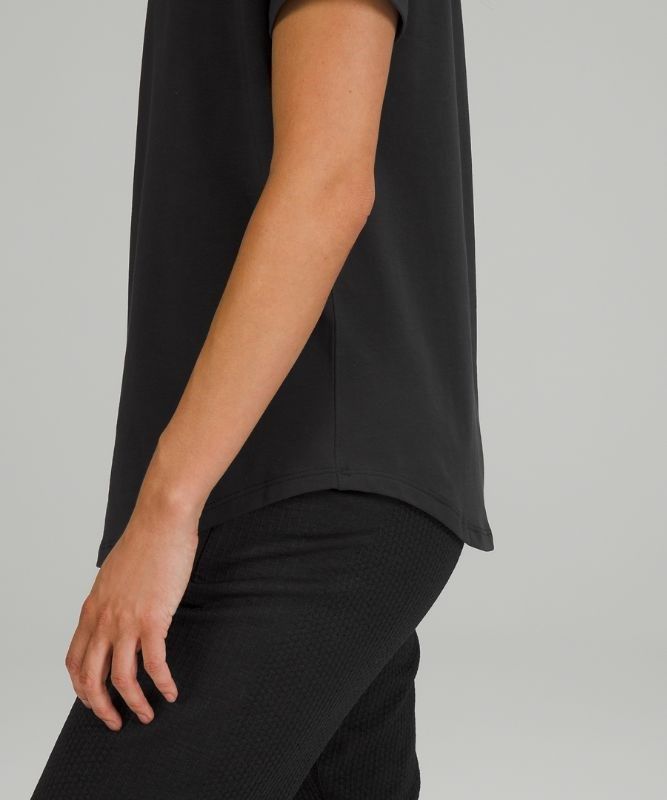Lululemon Love Crew Blast Dam Svarta | NYQL-74390
