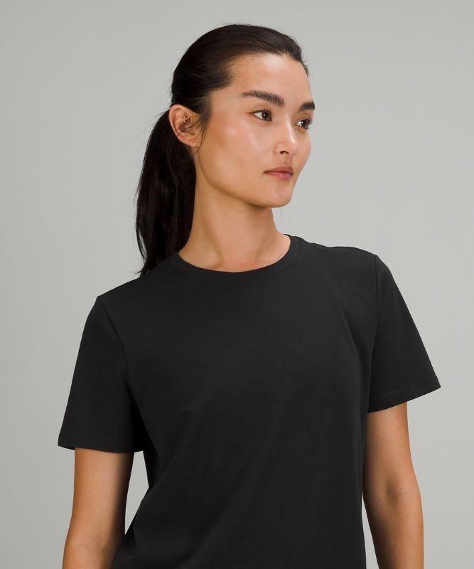 Lululemon Love Crew Blast Dam Svarta | NYQL-74390