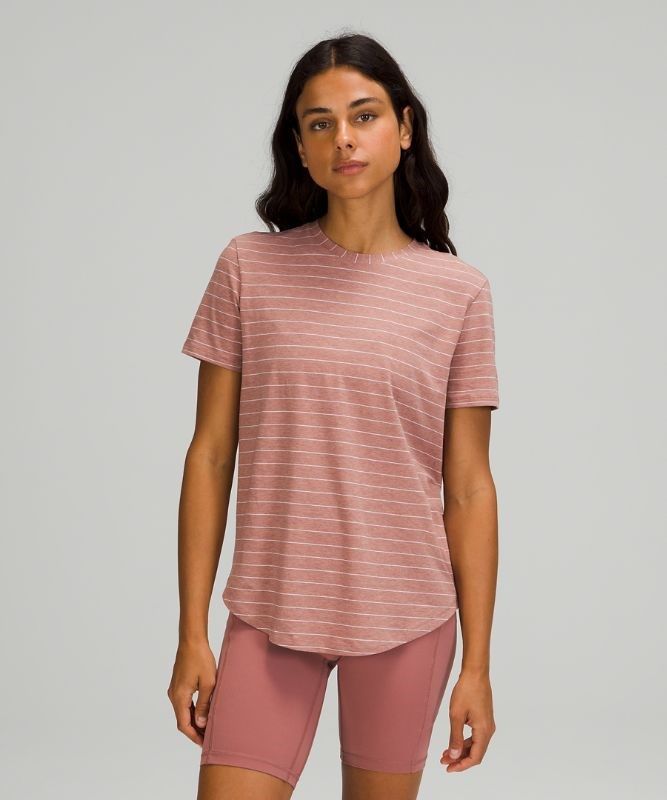 Lululemon Love Crew Short Sleeve T-Shirt Blast Dam Vita | FHDZ-31578