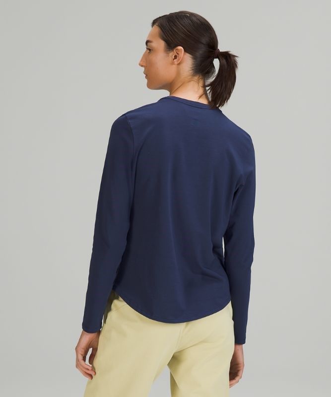 Lululemon Love Long Sleeve Blast Dam Night Sea | FROW-70896