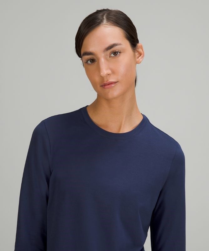 Lululemon Love Long Sleeve Blast Dam Night Sea | FROW-70896