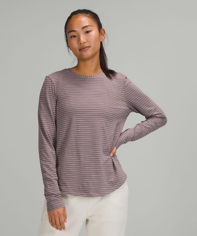 Lululemon Love Long Sleeve Shirt Blast Dam Vita | LXIR-76294