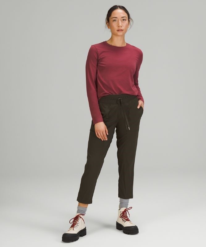 Lululemon Love Long Sleeve Shirt Blast Dam Vinröda | ULMR-81567