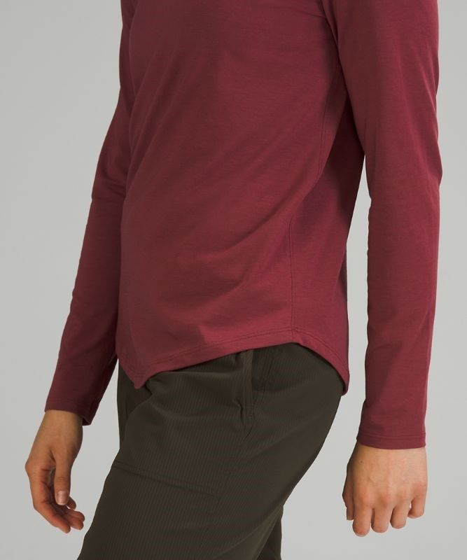 Lululemon Love Long Sleeve Shirt Blast Dam Vinröda | ULMR-81567