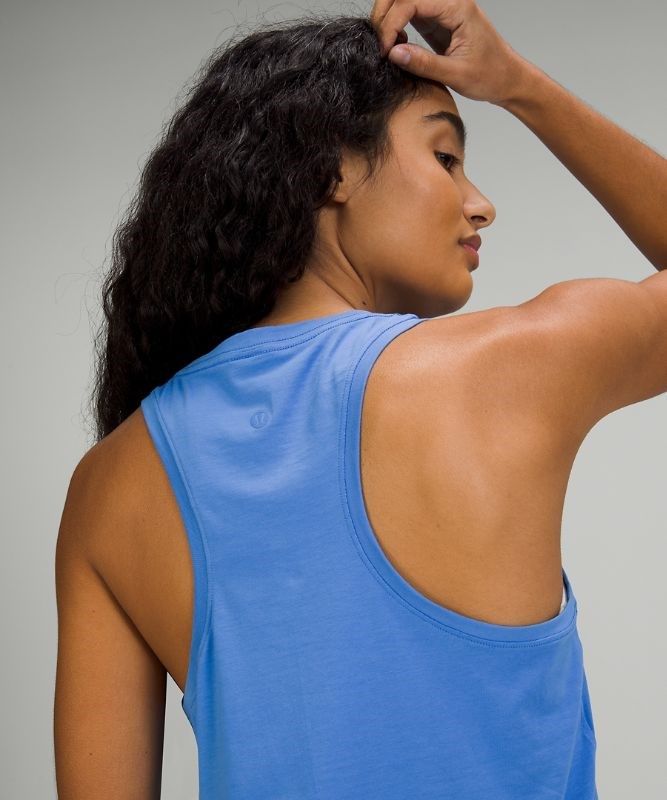 Lululemon Love Tank Blast Dam Blå | KYUJ-34810