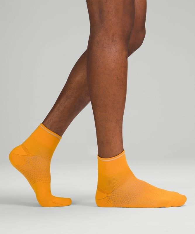 Lululemon MacroPillow Ankle Run Sock Strumpor Accessories Clementine | JBPS-75108