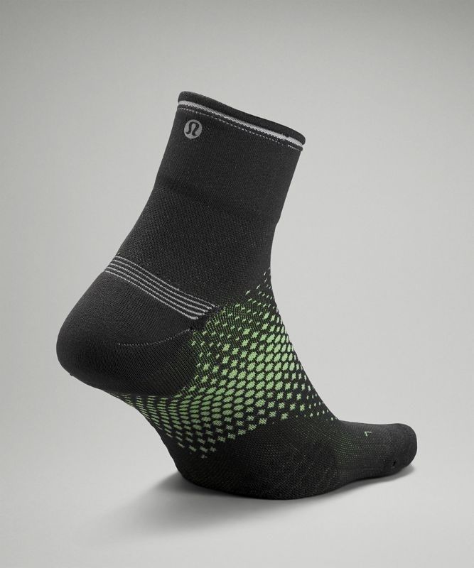 Lululemon MacroPillow Ankle Running Sock Medium Cushioning Strumpor Accessories Mörkgrå | MSKP-39805