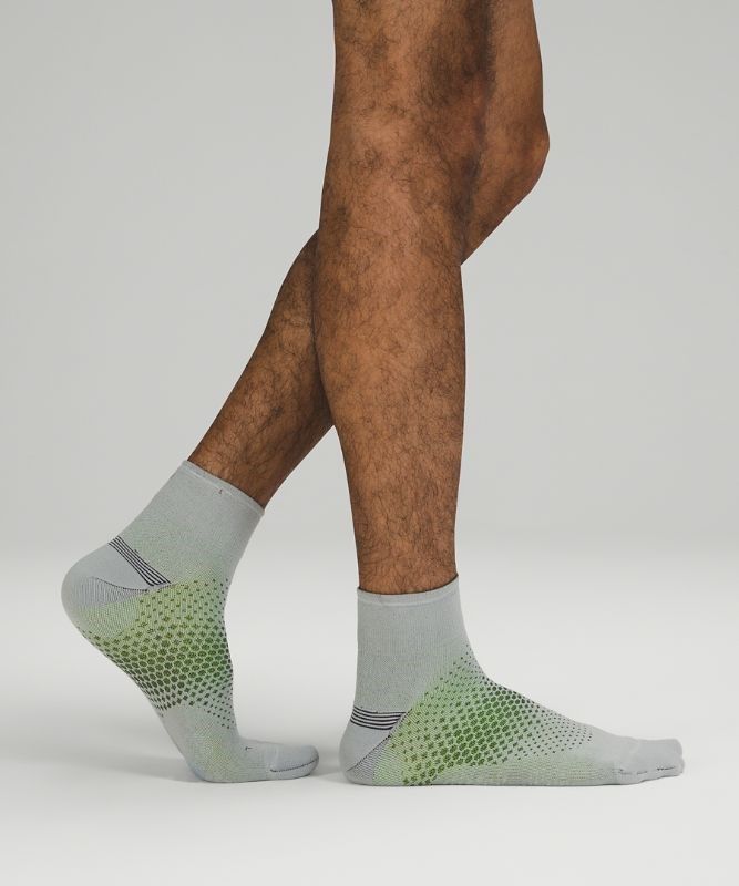Lululemon MacroPillow Ankle Running Sock Medium Cushioning Strumpor Accessories Ljusblå | BLDX-89653