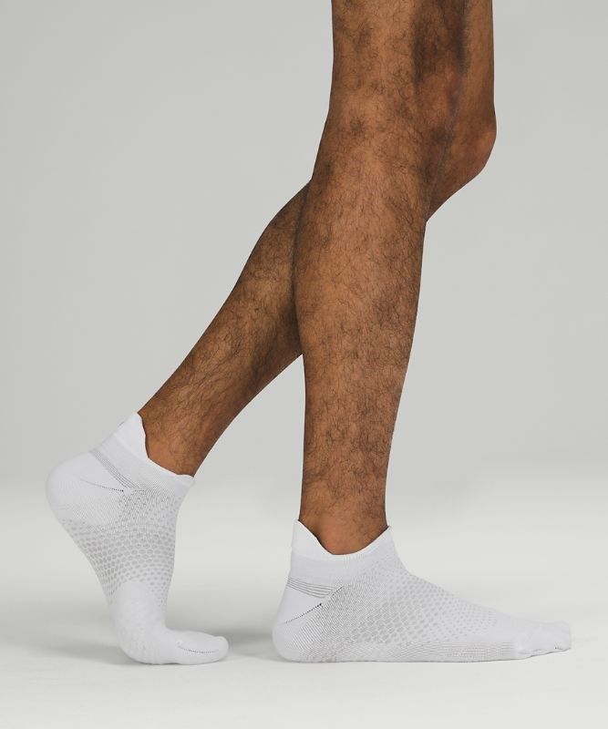 Lululemon MacroPillow Tab Run Sock Strumpor Accessories Vita | KYQD-74513