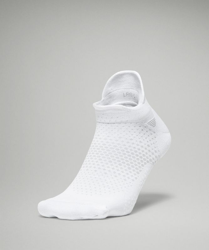 Lululemon MacroPillow Tab Run Sock Strumpor Accessories Vita | KYQD-74513