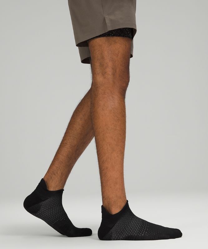 Lululemon MacroPillow Tab Run Sock Strumpor Accessories Svarta | DJKN-45987