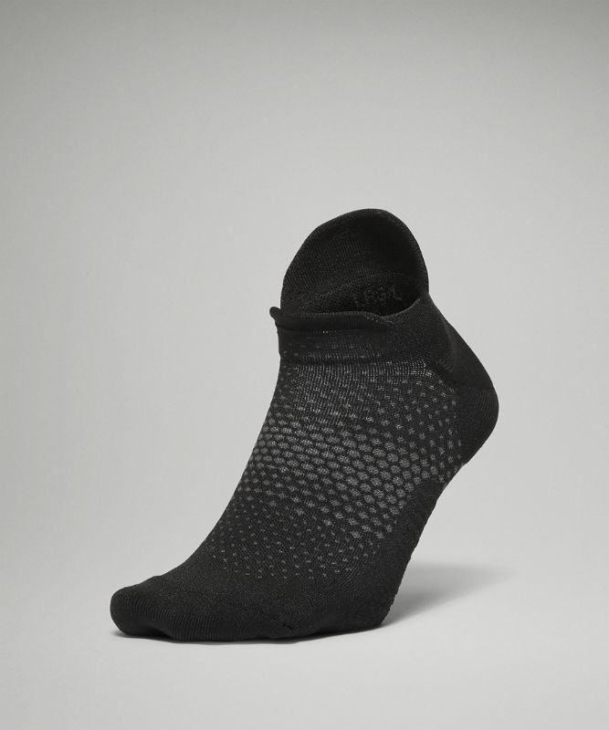 Lululemon MacroPillow Tab Run Sock Strumpor Accessories Svarta | DJKN-45987