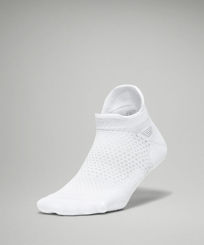 Lululemon MacroPillow Tab Running Sock Medium Cushioning Strumpor Accessories Vita | SLIM-40791