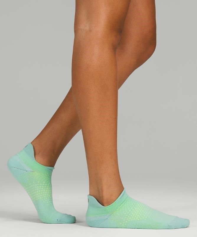 Lululemon MacroPillow Tab Running Sock Medium Cushioning Strumpor Accessories Mintgröna | VCYI-54182