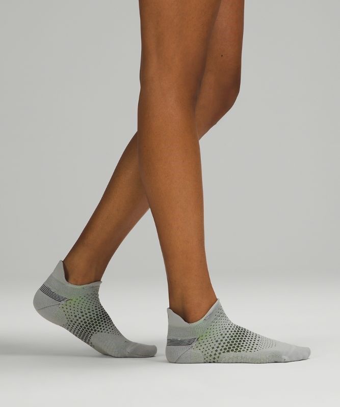 Lululemon MacroPillow Tab Running Sock Medium Cushioning Strumpor Accessories Ljusblå | UQJC-63184