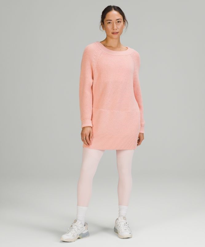Lululemon Merino Wool Pullover Sweater Jumpers Dam Rosa Vita | ZUAY-78916
