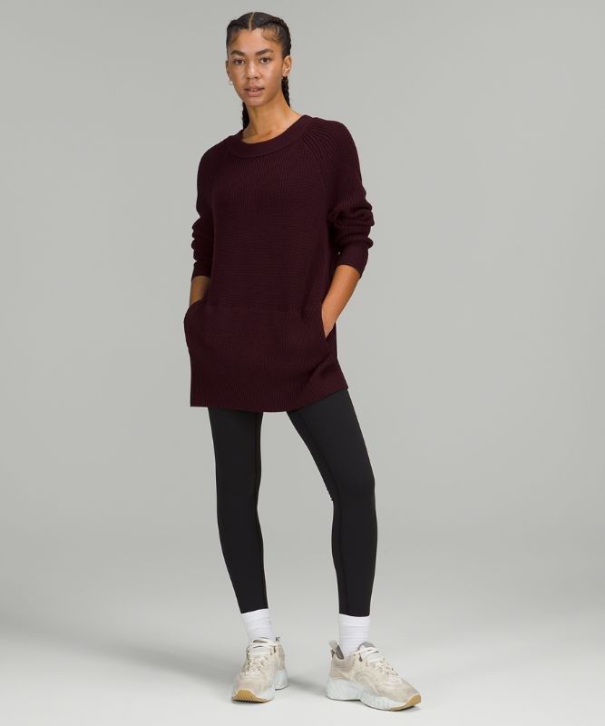 Lululemon Merino Wool Pullover Sweater Jumpers Dam Cassis | VFZP-86951