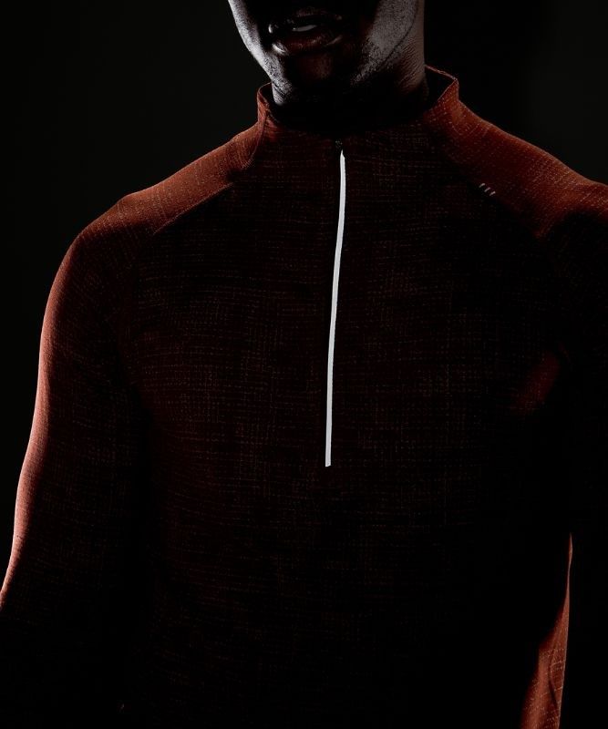 Lululemon Metal Vent Tech 1/2 Zip 2.0 Blast Herr Mintgröna Bruna | SNYZ-76349