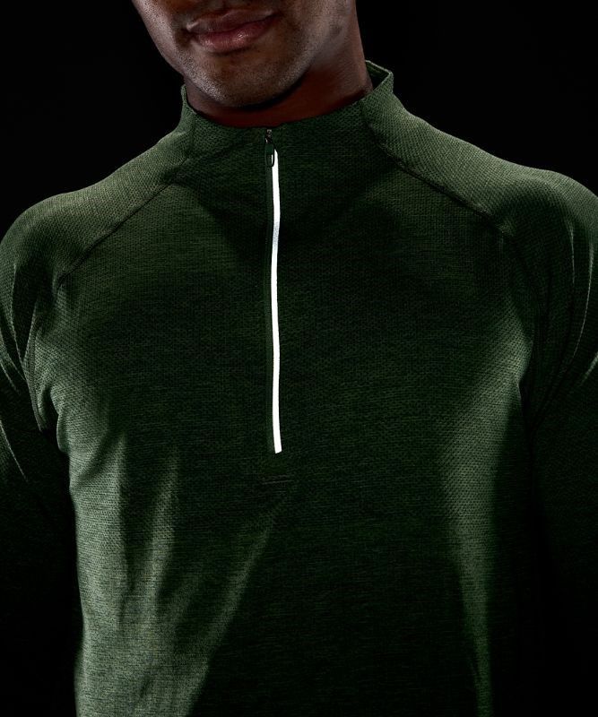 Lululemon Metal Vent Tech 1/2 Zip 2.0 Blast Herr Gröna Gröna | QGKN-53709
