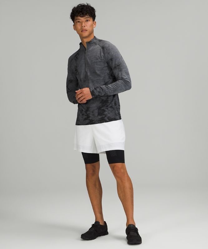 Lululemon Metal Vent Tech 1/2 Zip 2.0 Blast Herr Svarta | JDFN-14652