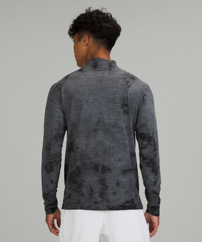 Lululemon Metal Vent Tech 1/2 Zip 2.0 Blast Herr Svarta | JDFN-14652