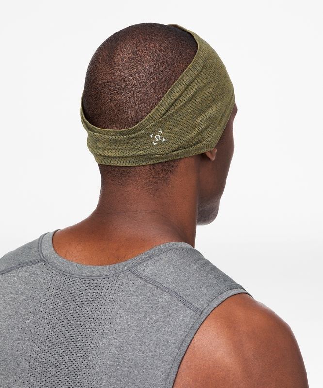 Lululemon Metal Vent Tech Headband Pannband Accessories Marinblå Lila | MOKY-69138