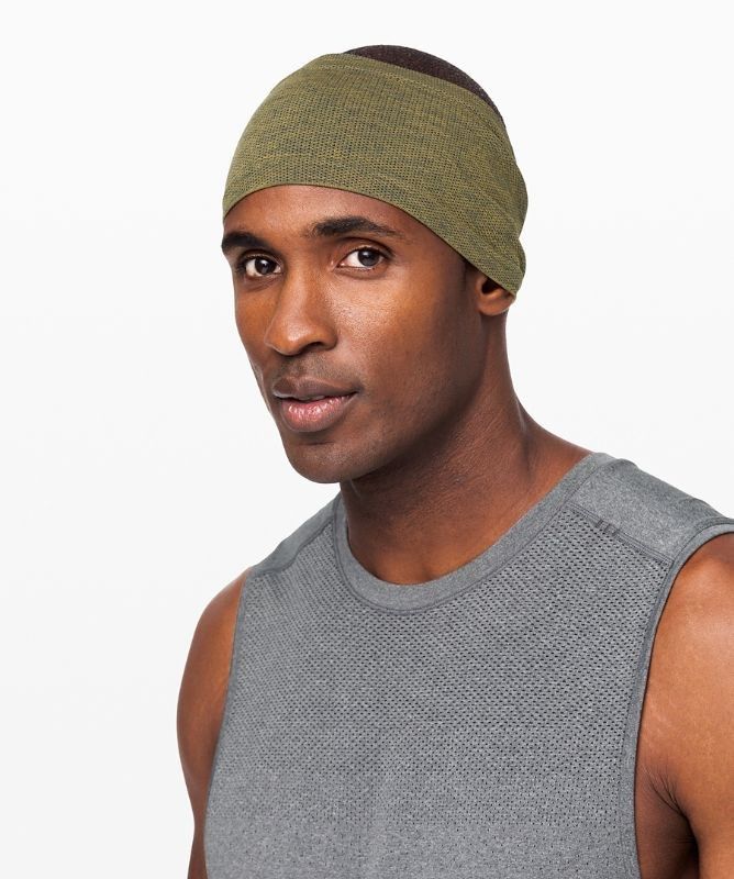 Lululemon Metal Vent Tech Headband Pannband Accessories Marinblå Lila | MOKY-69138