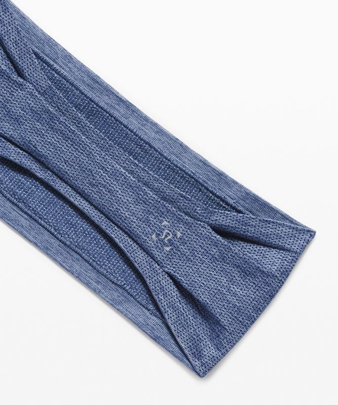 Lululemon Metal Vent Tech Headband Pannband Accessories Grå Blå | CGTL-49180