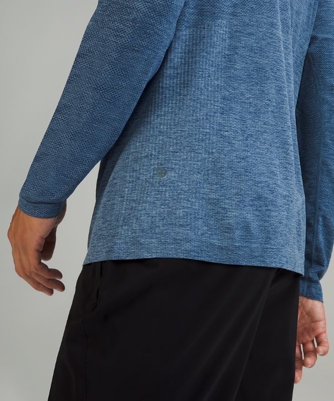 Lululemon Metal Vent Tech Hoodie 2.0 Hoodie Herr Grå Blå | HFVZ-27398