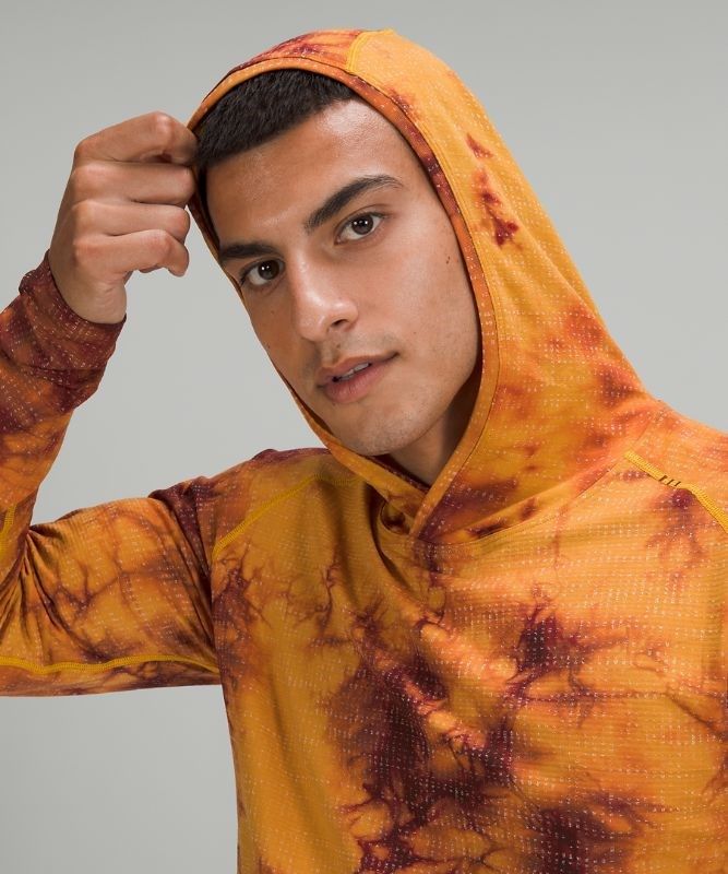 Lululemon Metal Vent Tech Hoodie 2.0 Hoodie Herr Vinröda | VQNG-49102